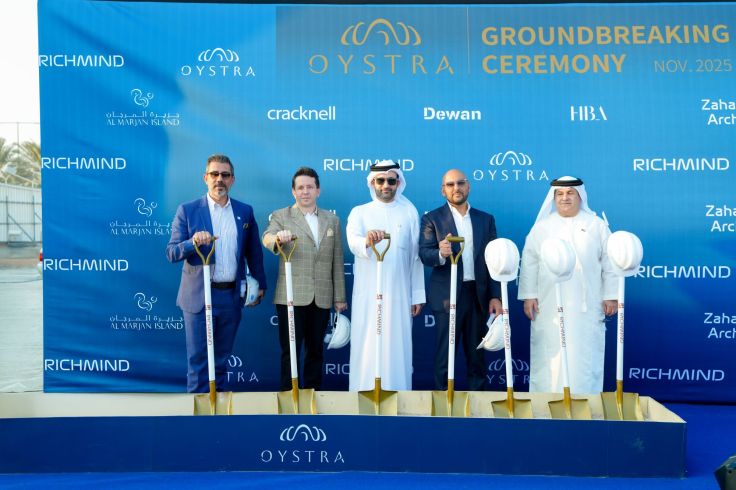 RICHMIND BREAKS GROUND ON OYSTRA AT AL MARJAN ISLAND, RAS AL&nbsp;KHAIMAH