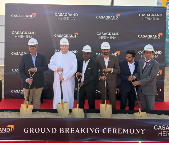 CASAGRAND HERMINA BREAKS GROUND AT DUBAI&nbsp;ISLANDS