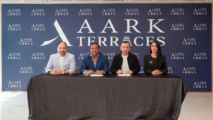 Urban Properties Signs Exclusive Sales Mandate with Aark Developers for the project Aark Terraces in Dubai Land Residence&nbsp;Complex